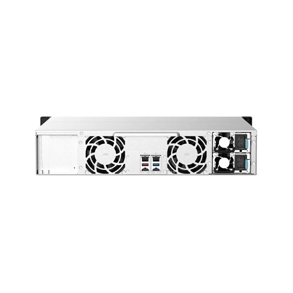 Serwer NAS QNAP Rack TS-873AU-RP-EZ1 - Rack (2U)/AMD Ryzen V1500B/32 GB RAM/12 TB/8 wnęk/hot-swap/3 lata Carry-in