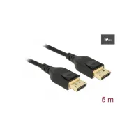 Kabel DisplayPort 1.4 Delock 85663, 8K 60Hz, 5 m, Czarny | Sklep ITnes.pl, IT for BUSINESS