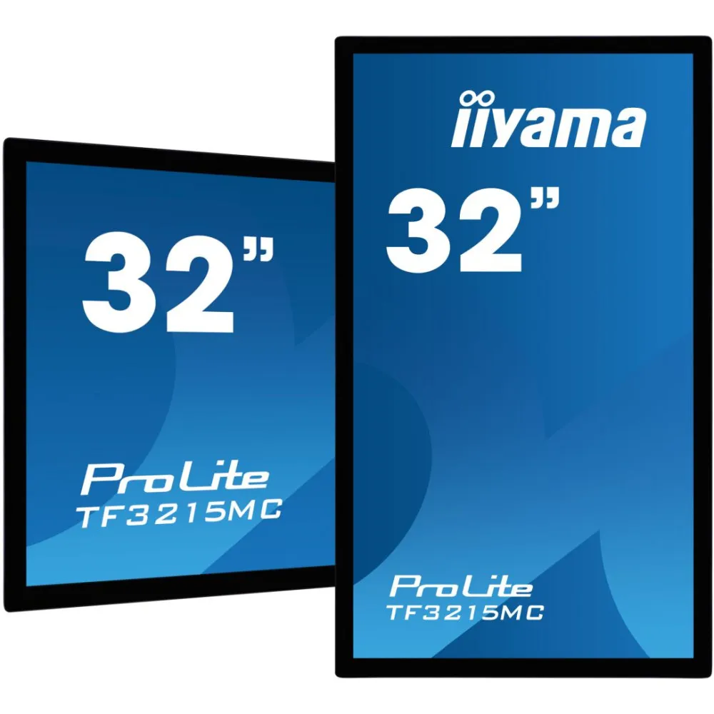 Monitor iiyama ProLite TF3215MC-B2 - 31,5"/1920x1080 (Full HD)/63Hz/VA/8 ms/dotykowy/Czarny