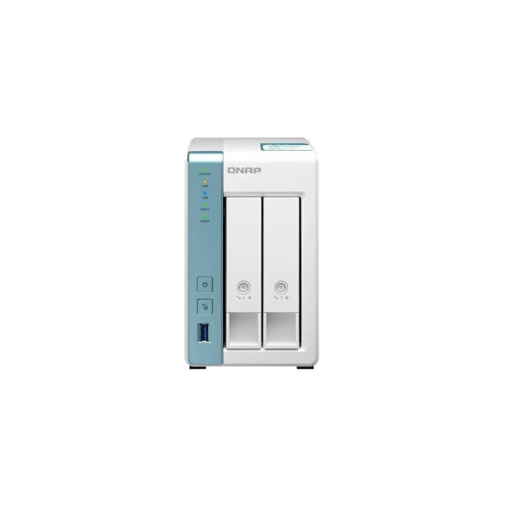 Serwer NAS QNAP Tower TS-231KVFVQ, Tower, AnnapurnaLabs Alpine AL214, 1GB RAM, 14TB, 2 wnęki, hot-swap | Sklep ITnes.pl, IT for 