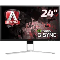Monitor AOC AG241QG, 24", 2560x1440 (QHD), 165Hz, TN, 1 ms, pivot, Czarno-czerwony | Sklep ITnes.pl, IT for BUSINESS