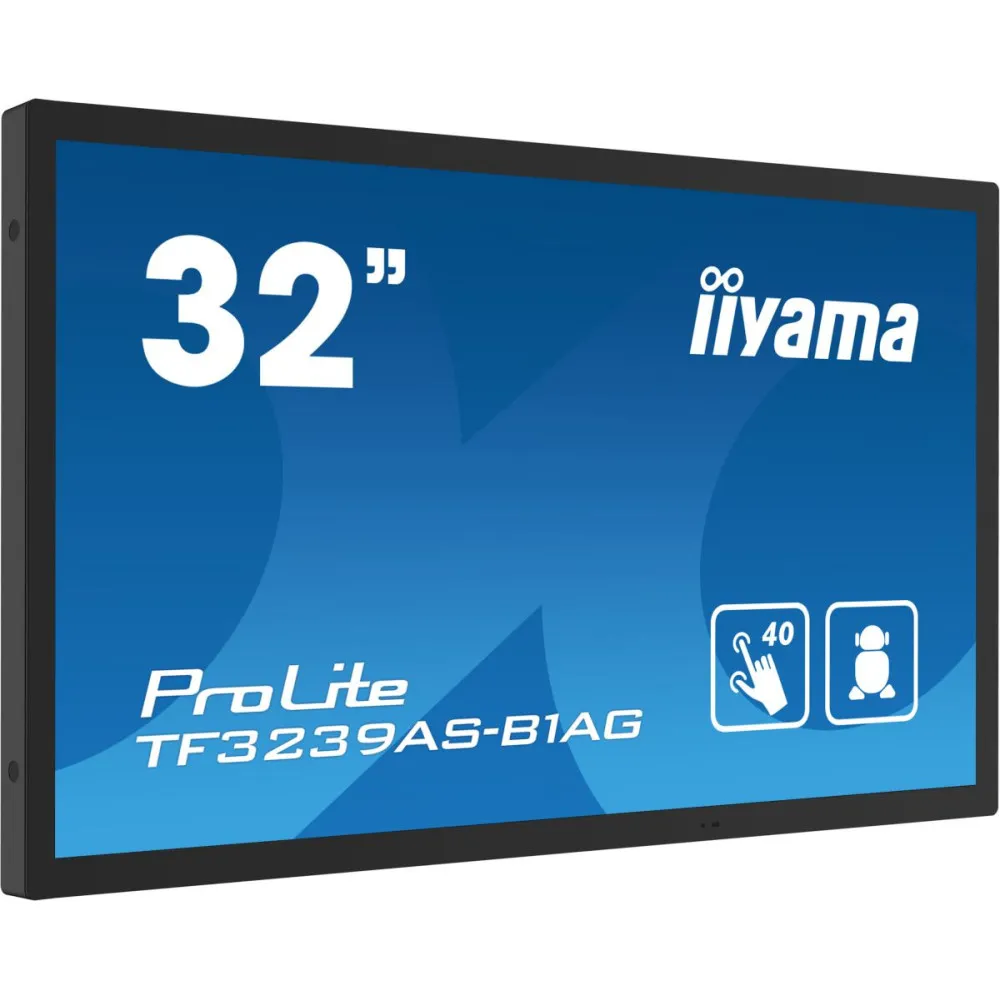 Monitor iiyama ProLite TF3239AS-B1AG - 31,5"/1920x1080 (Full HD)/IPS/8 ms/dotykowy/Czarny