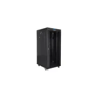Szafa rack 19" 27U Lanberg FF01-8027-12BL, 800 x 1000 x 1461 mm, drzwi szklane, LCD | Sklep ITnes.pl, IT for BUSINESS