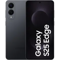 Smartfon Samsung Galaxy S25 Edge SM-S937BZKDEUE, Snapdragon 8 Elite, 6,7" 3120x1440, 256GB, 12GB, 5G, Czarny, 200+12Mpix, Androi