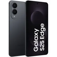 Smartfon Samsung Galaxy S25 Edge SM-S937BZKDEUE, Snapdragon 8 Elite, 6,7" 3120x1440, 256GB, 12GB, 5G, Czarny, 200+12Mpix, Androi