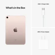 Tablet Apple iPad mini MLX43FD/A, A15 Bionic, 8,3" 2266x1488, 64GB, 4GB, 5G, Różowy, Kamera 12+12Mpix, iPadOS, 1 rok Carry-in | 