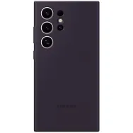 Etui na smartfon Samsung Silicone Case do S24 Ultra EF-PS928TEEGWW, Ciemny fiolet | Sklep ITnes.pl, IT for BUSINESS