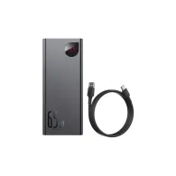Powerbank Baseus Adaman 65W 20000mAh PPIMDA-D01 - 2x USB-A, USB-C, micro USB, PD, QC 3.0, Czarny