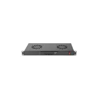 Panel wentylacyjny do szaf 19" Lanberg AK-1502-B - 1U, 230V, termostat, 2 wentylatory