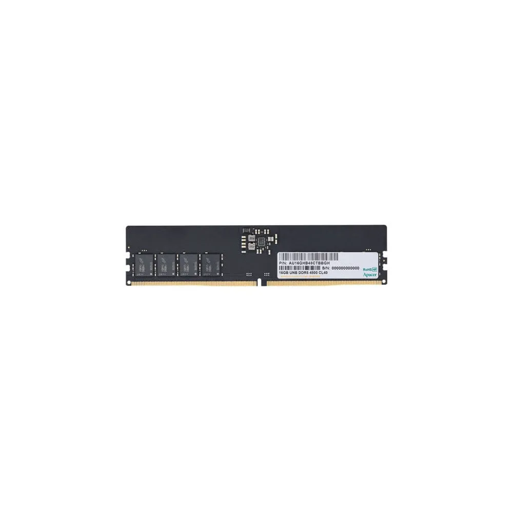 Pamięć RAM 1x16GB UDIMM DDR5 Apacer FL.16G2A.PTH - zdjęcie poglądowe 1