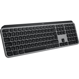 Klawiatura bezprzewodowa Logitech MX Keys Illuminated 920-009558 do MAC - Szara, Czarna