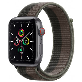 Smartwatch Apple Watch SE GPS + Cellular MKT53WB/A - 44 mm, Czarny, Szary