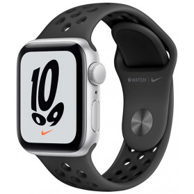 Smartwatch Apple Watch Nike SE GPS + Cellular MKT63WB/A - 44 mm, Kolor srebrny, Czarny