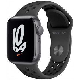 Smartwatch Apple Watch Nike Series 7 GPS + Cellular MKL53WB/A - 45 mm, Kolor grafitowy