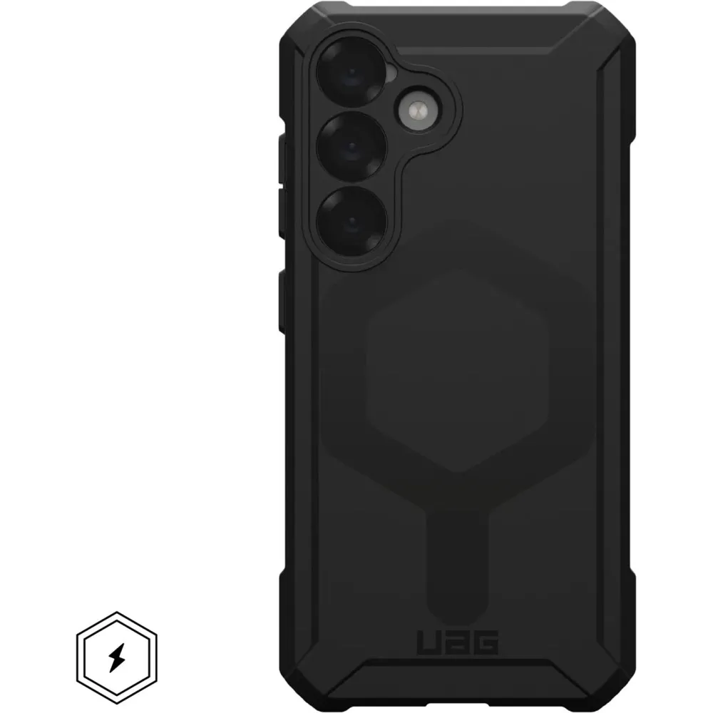 Etui ochronne na smartfon UAG Essential Armor Magnet do Galaxy S25 214494114040, Czarne | Sklep ITnes.pl, IT for BUSINESS