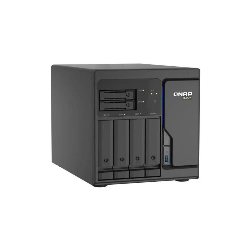 Zdjęcie produktu Serwer NAS QNAP Tower TS-H886-D1602-XILB - Tower/Intel Xeon D-1602/128 GB RAM/56 TB/8 wnęk/2 x M.2/hot-swap
