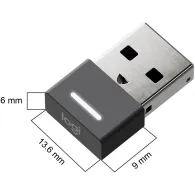 Słuchawki bezprzewodowe nauszne Logitech Zone Wireless Plus (wersja UC) 981-000919 - Grafitowe