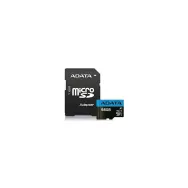 Karta ADATA Premier MicroSDXC 64 GB Class 10 UHS-I/U1 A1 V10 AUSDX64GUICL10A1-RA1 - Czarna, Niebieska | Sklep ITnes.pl - IT for 