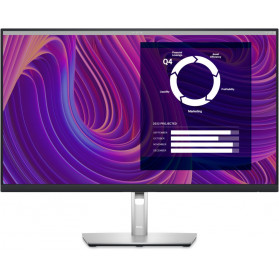 Monitor Dell P 210-BDDX - 27", 2560x1440 (QHD), 60Hz, IPS, 5 ms, pivot, Srebrny - zdjęcie 6