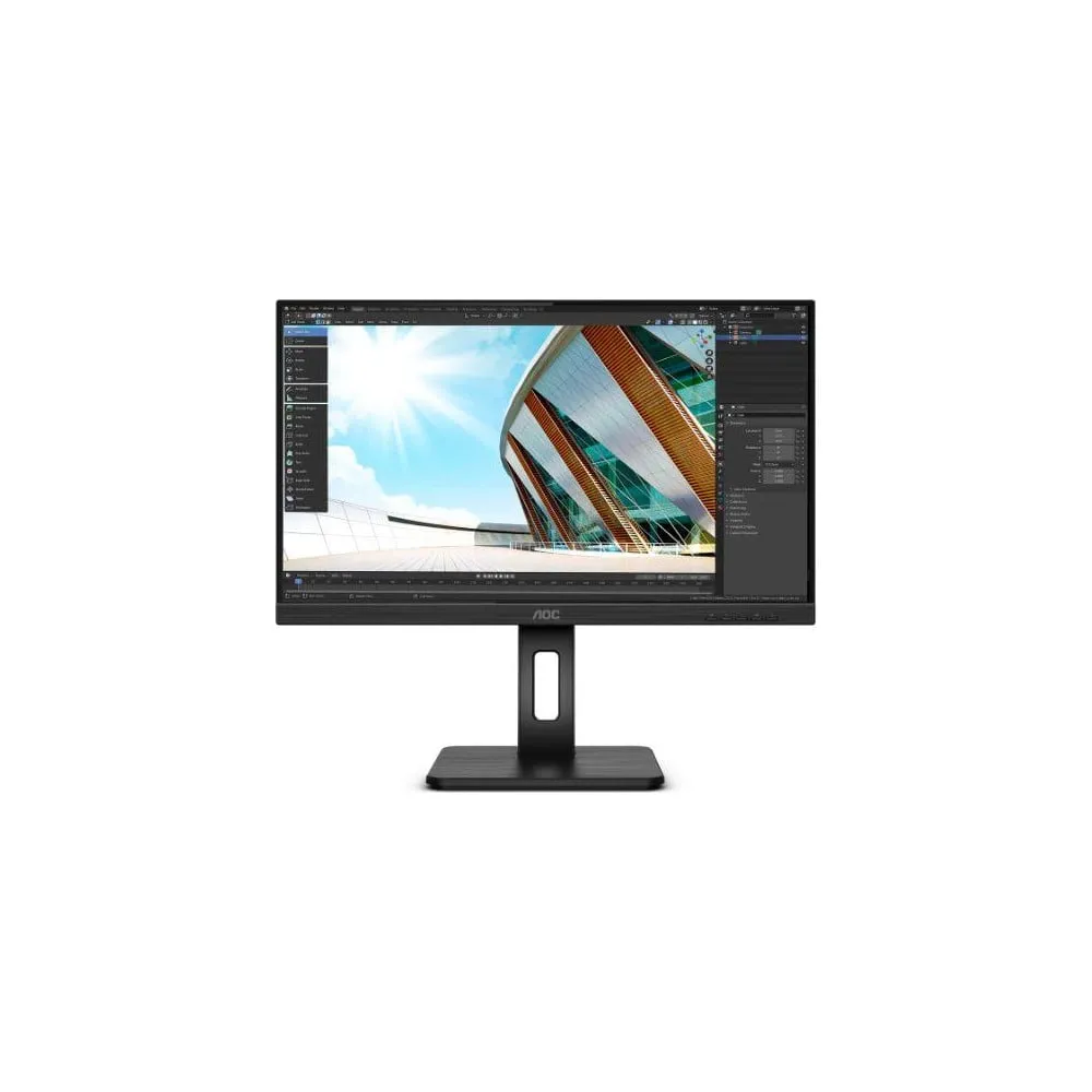Monitor AOC U27P2, 27", 3840x2160 (4K), 60Hz, IPS, 4 ms, pivot, Czarny | Sklep ITnes.pl, IT for BUSINESS