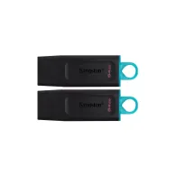 Pendrive Kingston DataTraveler Exodia 64GB USB 3.2 Gen. 1 DTX/64GB-2P - 2 sztuki, Czarny | Sklep ITnes.pl - IT for BUSINESS