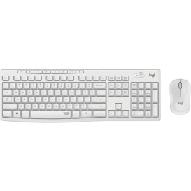 Zestaw bezprzewodowy klawiatura i mysz Logitech MK295 Silent Wireless Combo 920-009824 - Biały