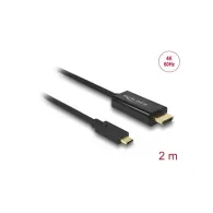 Kabel USB-C do HDMI Delock 85291, 4K 60 Hz, 2 m, Czarny | Sklep ITnes.pl, IT for BUSINESS
