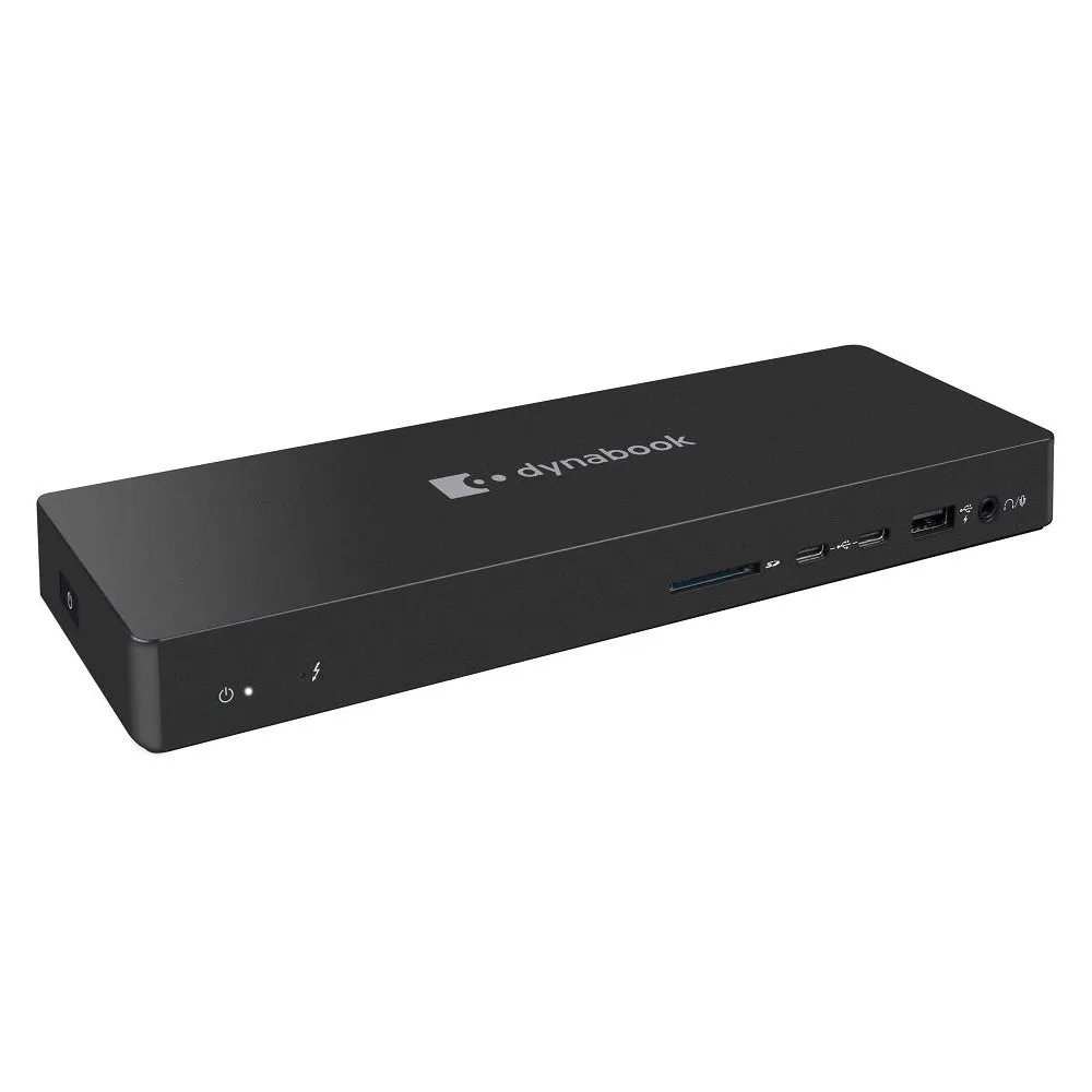 Stacja dokująca Toshiba Dynabook Thunderbolt 4 Dock 2xHDMI 4xUSB-A 2xUSB Type-C 2xDP LAN PS0120EA1PRP, Czarna | Sklep ITnes.pl,