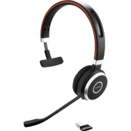 Słuchawki bezprzewodowe nauszne Jabra Evolve 65 SE Link 380a MS Mono 6593-833-309 - Czarne | Sklep ITnes.pl - IT for BUSINESS
