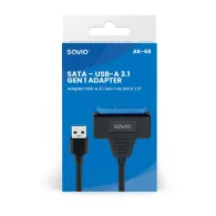 Adapter Savio USB 3.1, SATA III AK-68 - zdjęcie poglądowe 2