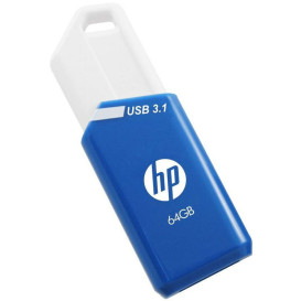 Pendrive HP HPFD755W-64 - 64 GB, USB 3.1, Niebieski, Biały