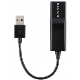 Adapter Belkin USB 2.0 ,  Ethernet F4U047BT - Czarny - zdjęcie 1