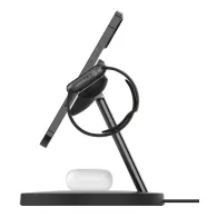 Ładowarka bezprzewodowa Belkin BOOST CHARGE PRO 3-in-1 z MagSafe WIZ017VFBK - Czarna | Sklep ITnes.pl - IT for BUSINESS