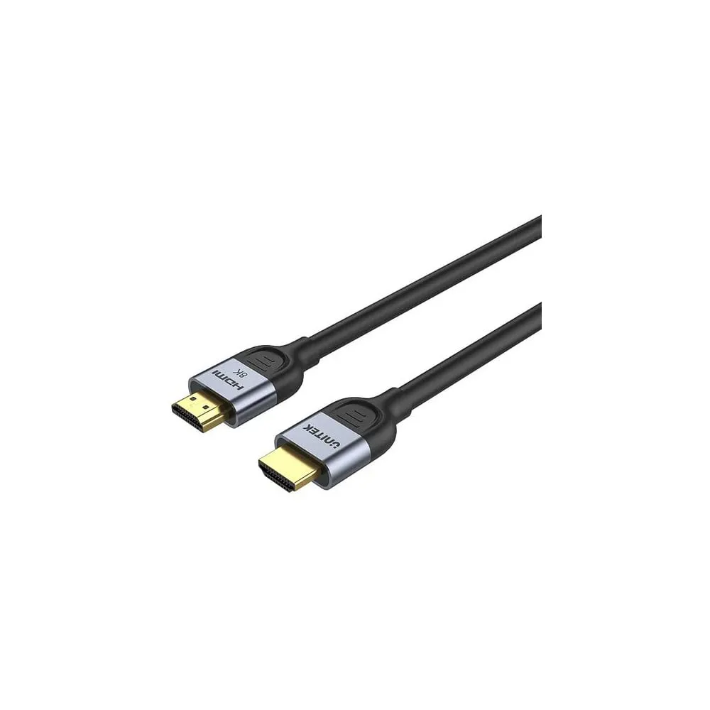 Kabel Unitek HDMI 2.1 8K 60Hz C11086GY01-5M, 5 m, Czary | Sklep ITnes.pl, IT for BUSINESS