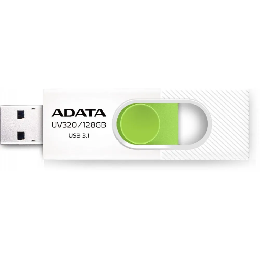 Pendrive ADATA UV320 128GB USB 3.0 AUV320-128G-RWHGN - Biały | Sklep ITnes.pl - IT for BUSINESS