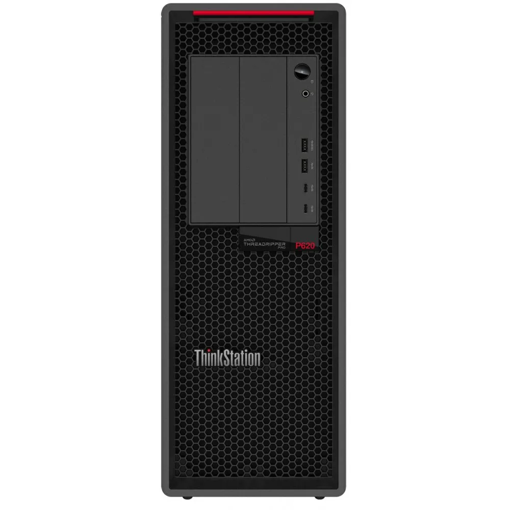 Stacja robocza Lenovo ThinkStation P620 30E000BDPB, Tower, Ryzen Threadripper PRO 3975WX, 32GB, 512GB, RTX A5000, DVD, Win10 Pro