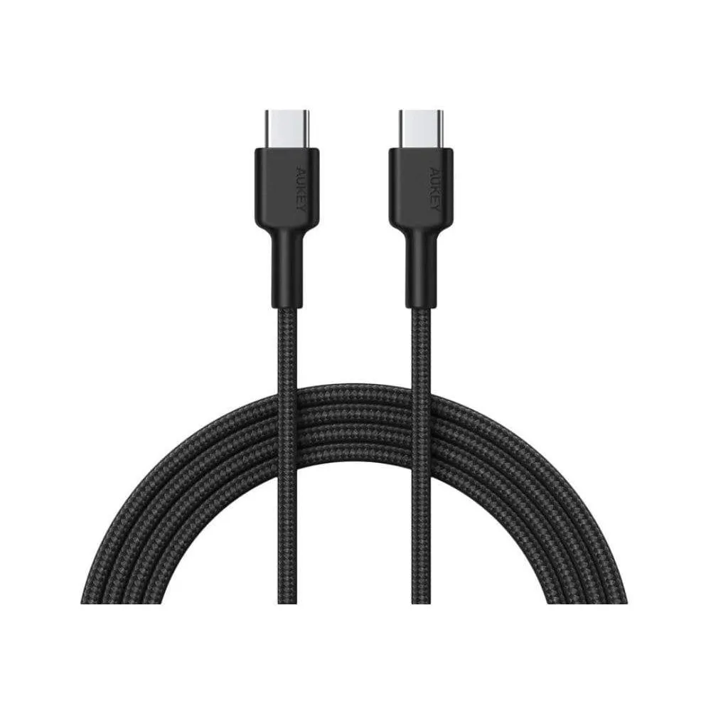 Kabel AUKEY USB-C do USB-C CB-CD45, 60W, USB 2.0, 0,9 m, Czarny | Sklep ITnes.pl, IT for BUSINESS Kabel AUKEY USB-C do USB-C CB-CD45, 60W, USB 2.0, 0,9 m, Czarny | Sklep ITnes.pl, IT for BUSINESS