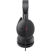 Słuchawki z mikrofonem Dell Pro Wired ANC Headset WH5024 520-BBGQ - Czarne