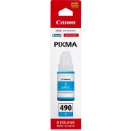 Butelka z tuszem Canon GI-490 Cyan 0664C001 - Oryginał, 7000 stron