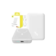Powerbank Baseus Magnetic Mini 5000mAh P10022107223-00 - USB-C, 20W, Biały