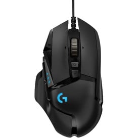 Mysz Logitech G502 Hero 910-005471 - Czarna, Niebieska