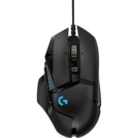 Mysz Logitech G502 Hero 910-005470 - Czarna, Niebieska