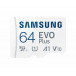 Karta microSD Samsung EVO PLUS MB-MC64KA/EU microSDXC 64GB UHS-I U3 - Zapis 100 MBps, Odczyt 130 MBps