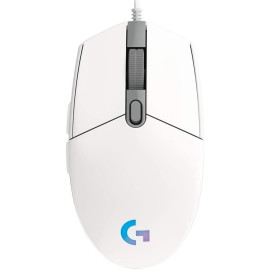 Mysz Logitech G203 Lightsync 910-005797 - Biała