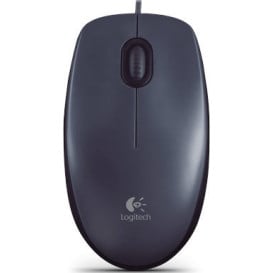 Mysz Logitech M100 910-001602 - Czarna