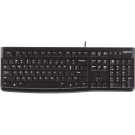 Klawiatura Logitech K120 DE 920-002516 - Układ niemiecki, Czarna