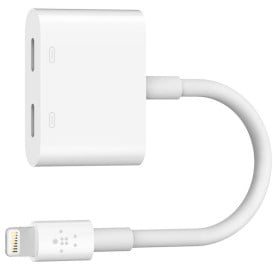 Adapter USB Belkin Lightning / Lightning x 2 F8J198BTWHT - Biały