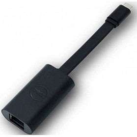 Adapter Dell USB-C ,  Gigabit Ethernet  470-ABND - Czarny - zdjęcie 2