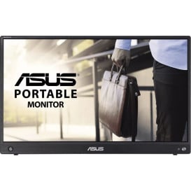 Monitor ASUS ZenScreen MB16AWP 90LM07I1-B01370 - 15,6"/1920x1080 (Full HD)/60Hz/IPS/5 ms/USB-C/Czarny