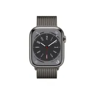 Smartwatch Apple Watch Series 8 45mm GPS + Cellular stal nierdz. mocny grafit z bransoletą mediol. mocny grafit - MNKX3WB/A | Sk